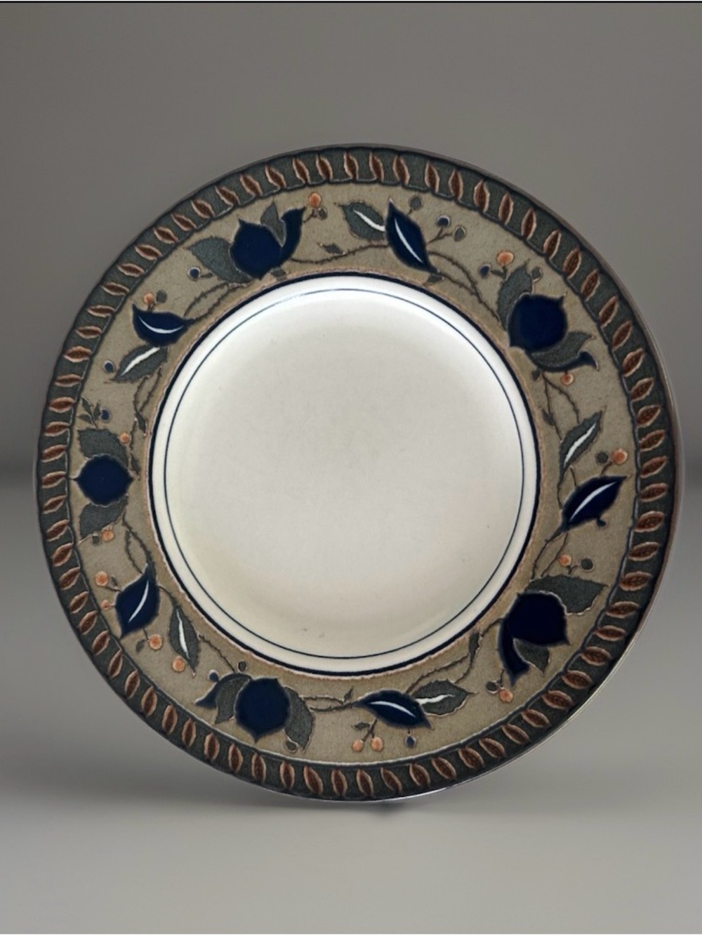 Mikasa Intaglio Arabella Floral Appetizer Plates 7” ~Set Of 4